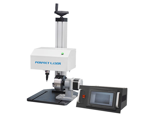 LCD Control Rotary Dot Peen Engraving Machine for Metal Parts-PEQD-025E